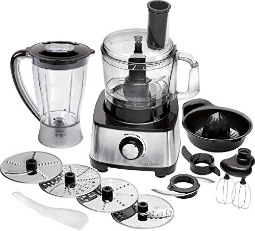 Robot Cuiseur Multifonction Ufesa Quick Slicer 10-en-1 - 1200W, 1.5L, Inox