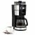 Cafetera con molinillo 10 tazas 1 L 100 g granos 1000 W acero inoxidable – Negra