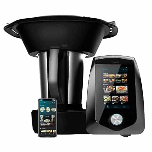 Cecotec Robot de Cocina Multifunción Mambo 12090. 1700 W, 30 Funciones, Conexión WiFi, Pantalla TFT Táctil de 7″, Báscula, Jarra de Acero Inoxidable apta para lavavajillas